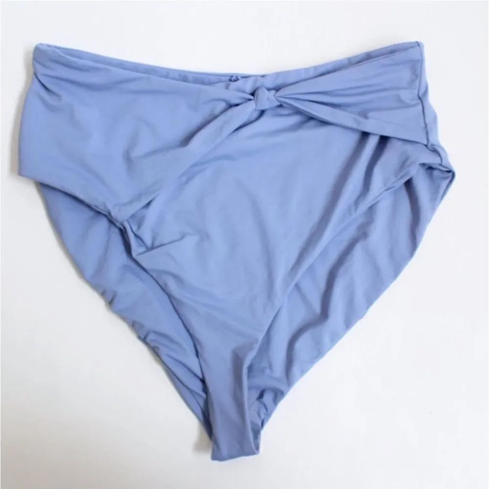 NWT Dippin Daisys Aurora High Waist Knotted Bikini Bottom size Small